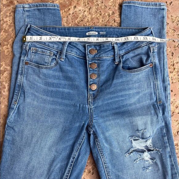 Old Navy Denim - Old navy rock star super skinny jeans